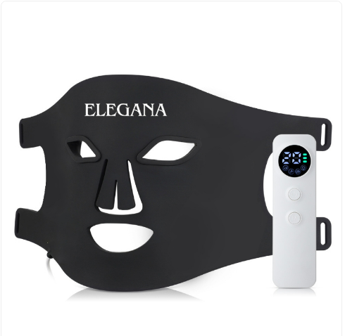 Elarion Multi-Technology Beauty Face Mask — LED, EMS & Heat Therapy