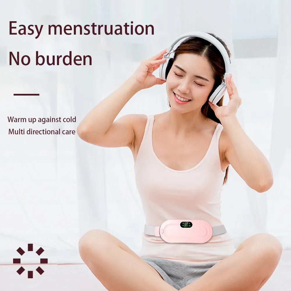 Elarion Menstrual Heating Pad — Smart Heat & Vibration Relief