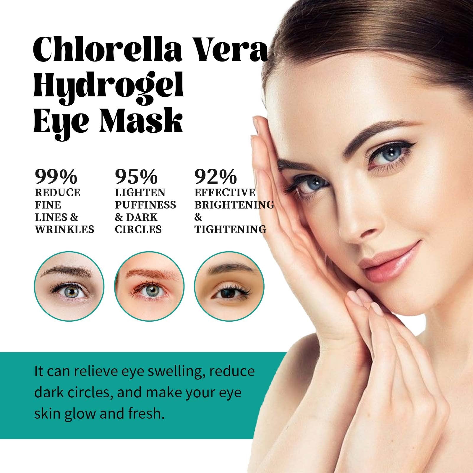 Elarion DermReveil Collagen Under-Eye Patches — Dark Circles, Puffiness & Fine Lines