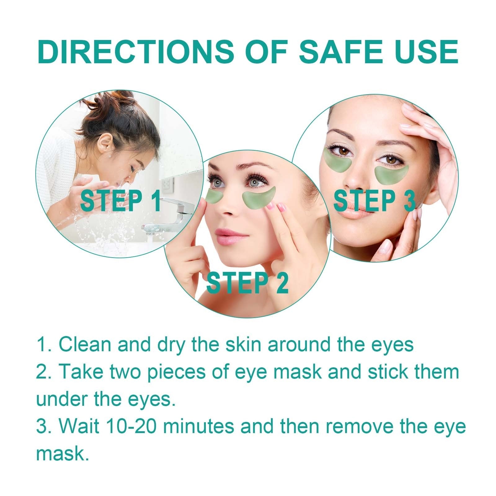 Elarion DermReveil Collagen Under-Eye Patches — Dark Circles, Puffiness & Fine Lines