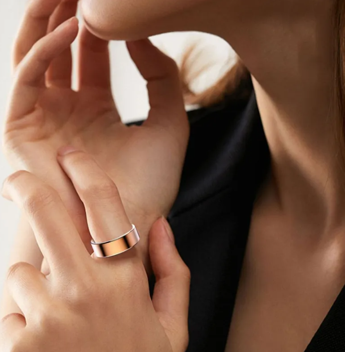 Elarion StepVision Smart Health Ring — 24/7 Wellness Tracking