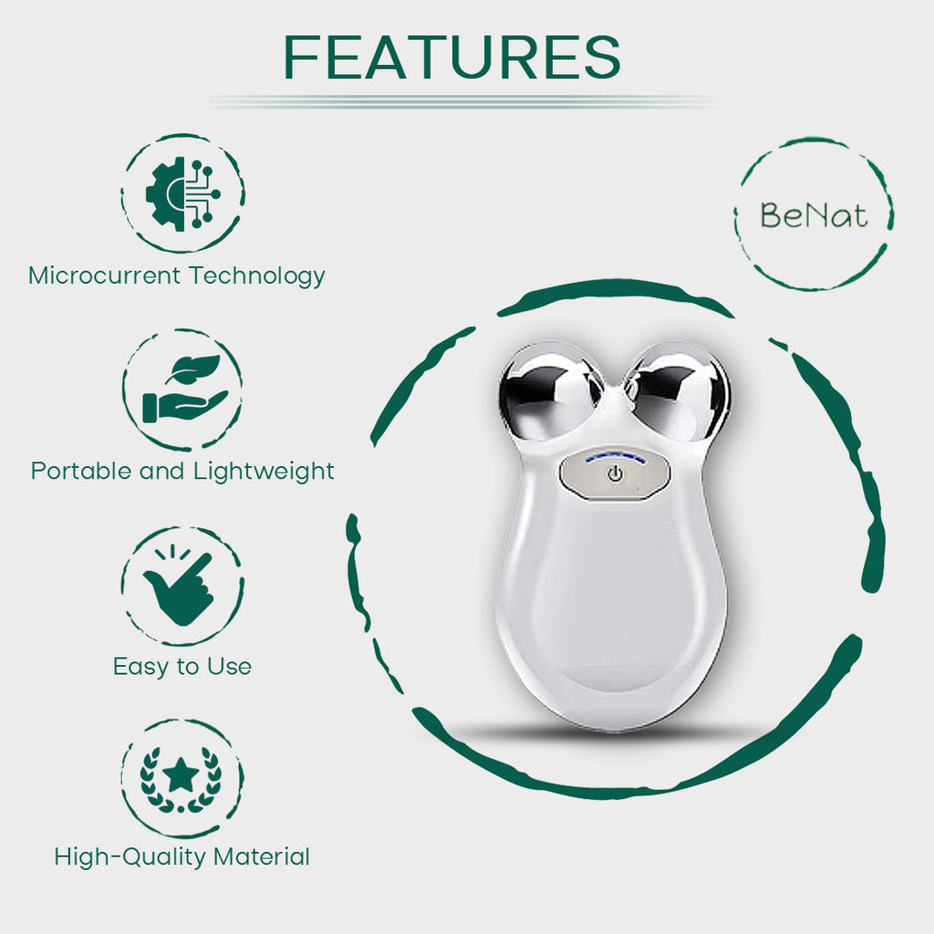 Elarion Microcurrent Facial Toning Massager — Anti-Aging Face Sculptor