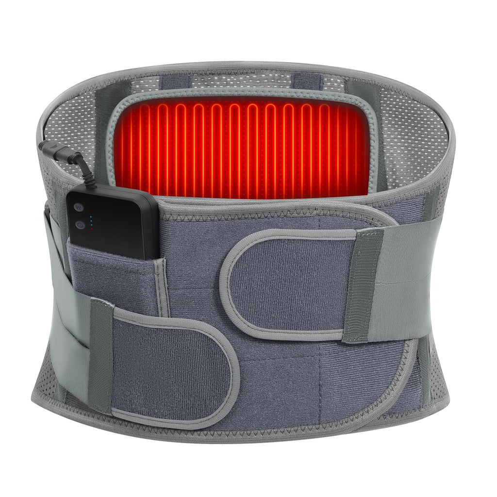 Elarion ThermaRelief Heated Back Support Belt — Posture & Pain Relief