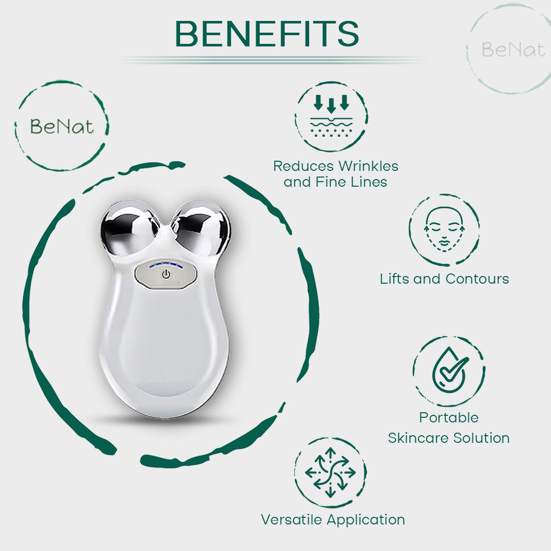 Elarion Microcurrent Facial Toning Massager — Anti-Aging Face Sculptor