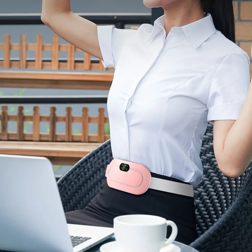 Elarion Menstrual Heating Pad — Smart Heat & Vibration Relief