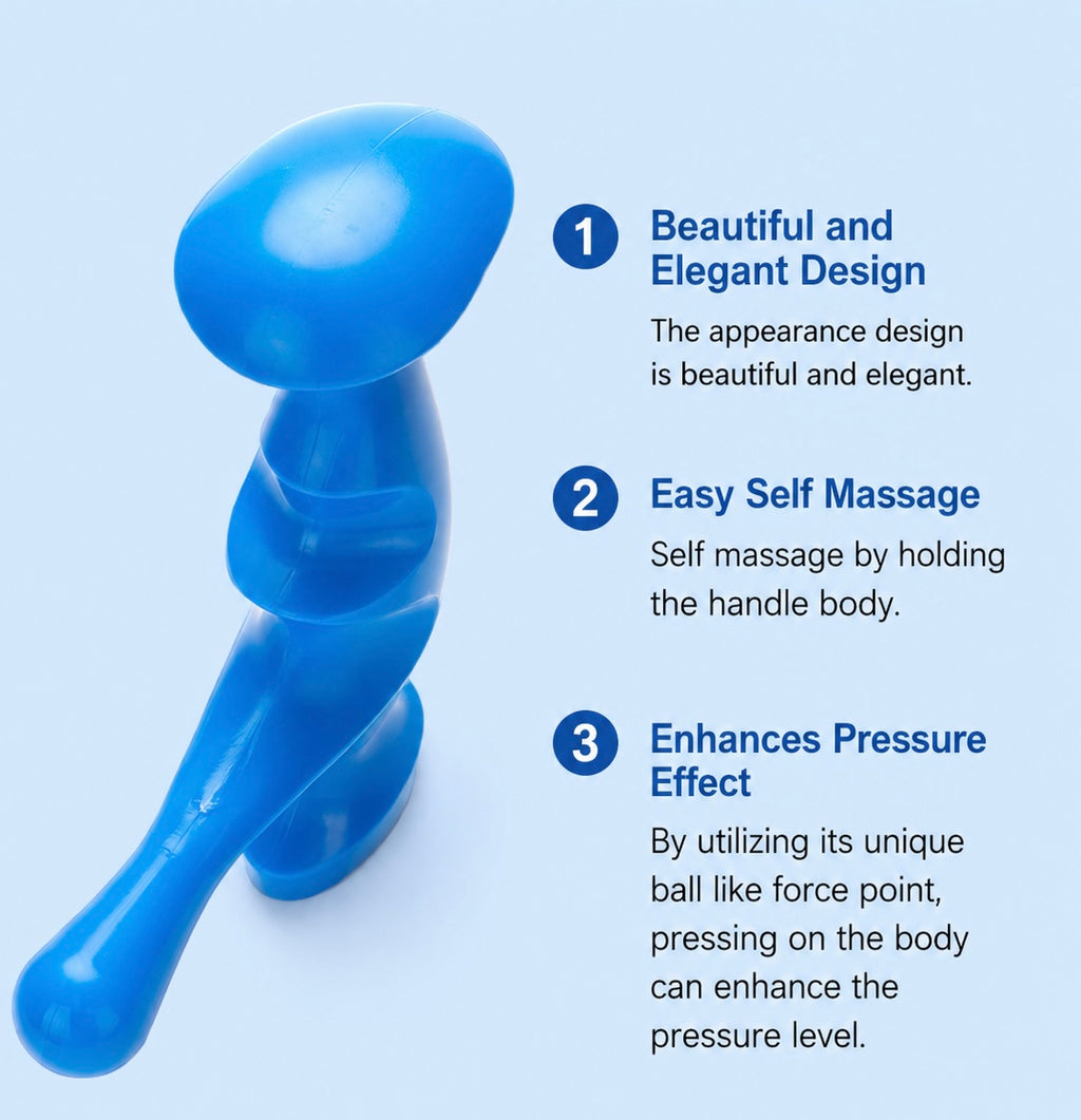 Elarion Manual Trigger Point Massager — Self-Myofascial Release Tool