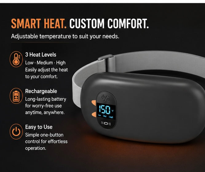 Elarion Cordless Menstrual Relief Heating Belt — Targeted Cramp Therapy