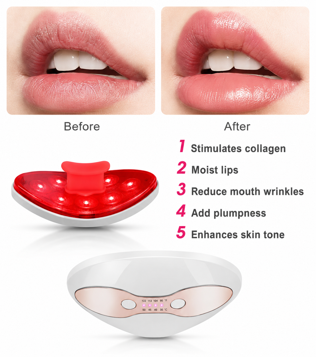 Elarion Lip Beauty Device — LED Heating Plumping & Care Treatment