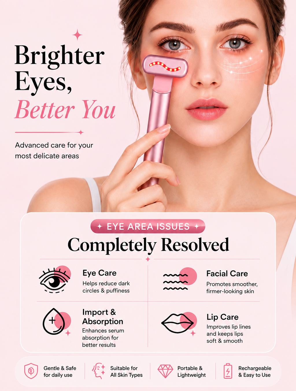 5-IN-1 Light Therapy Wand (One Piece)
