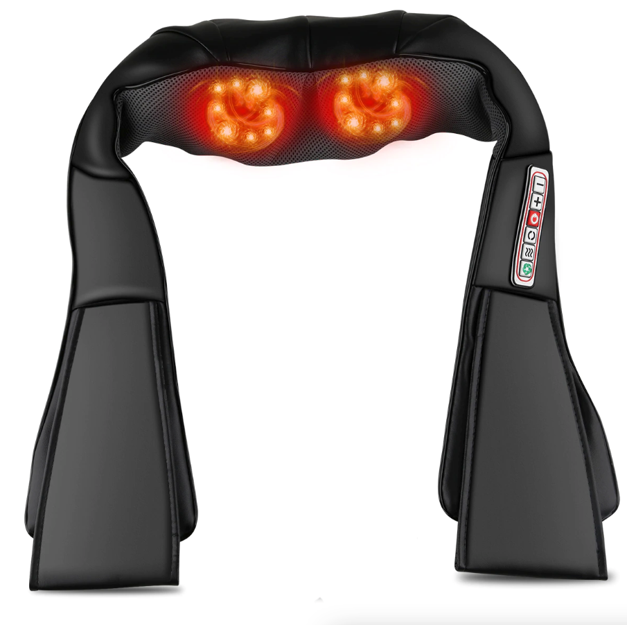 Elarion Deep Relief Shiatsu Neck & Shoulder Massager — Heat Therapy