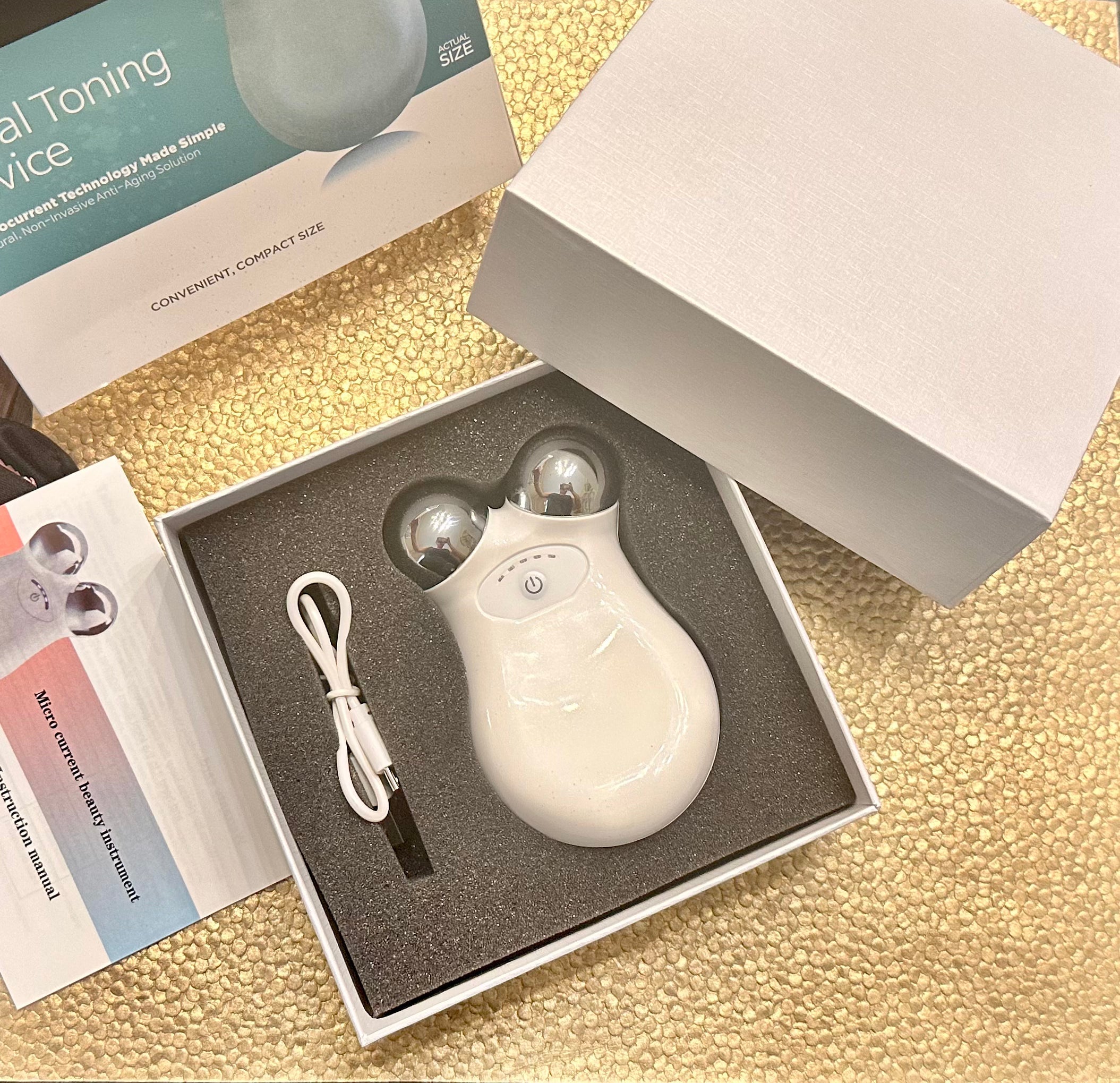 Elarion Microcurrent Facial Toning Massager — Anti-Aging Face Sculptor