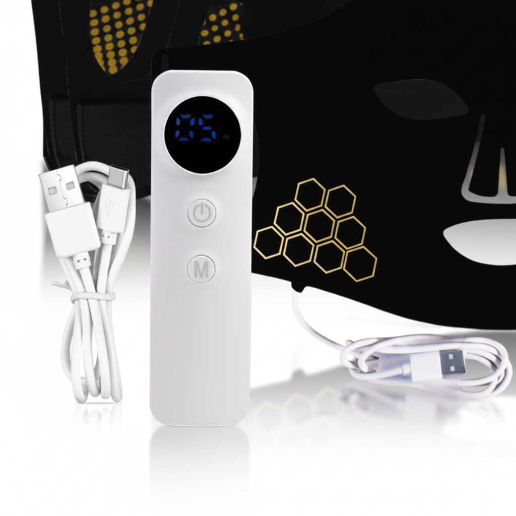 Elarion Multi-Technology Beauty Face Mask — LED, EMS & Heat Therapy