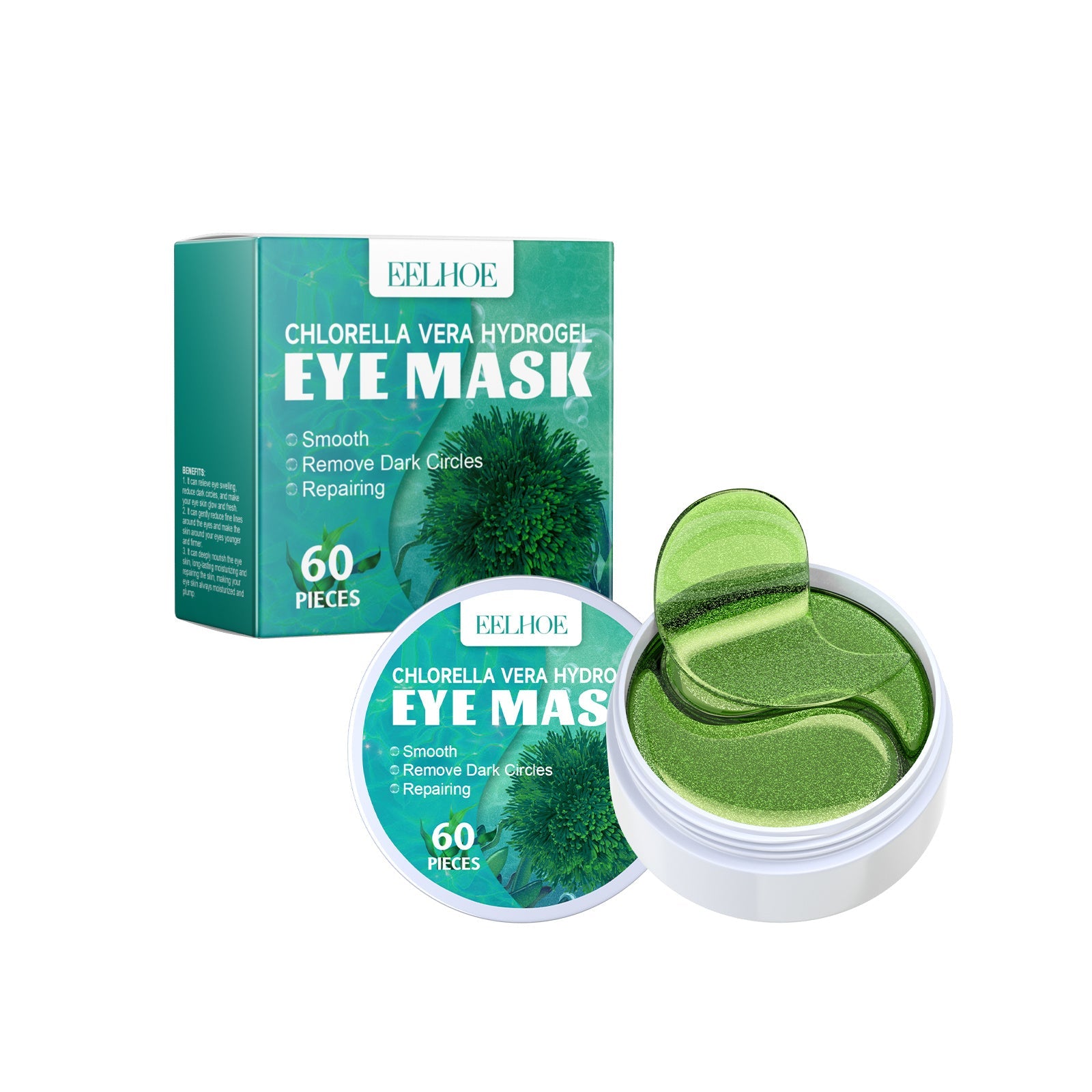 Elarion DermReveil Collagen Under-Eye Patches — Dark Circles, Puffiness & Fine Lines