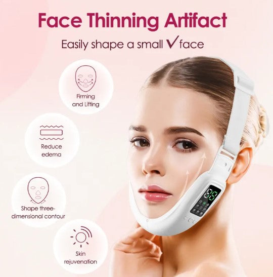 Elarion ContourLift V-Face Microcurrent Lifting Device — Jawline Sculpting & Anti-Aging