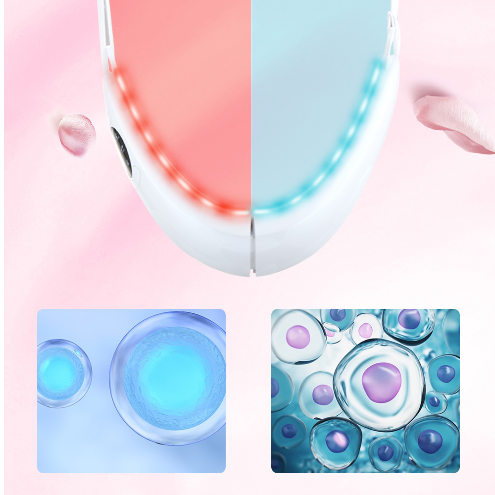 Elarion TriLight Lift Facial Device — LED Light Therapy, Infrared & Vibration Skin Rejuvenation