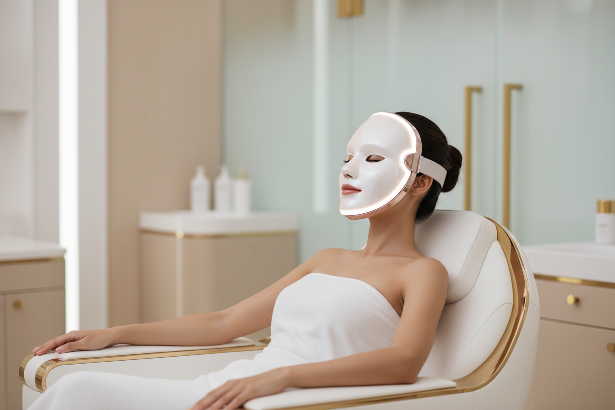 Women LED Face Mask Hero Banner